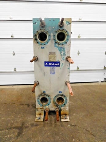 992 sq.ft., Alfa-Laval, A15B, 316 Stainless Steel heat exchanger, 225 psi - Image 1