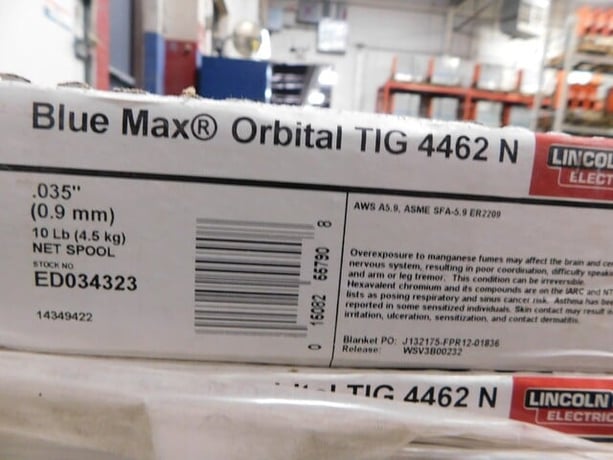 Lincoln Electric #Blue-Max-Orbital-Tig-4462 N EDO34323, 0.035" - Image 9