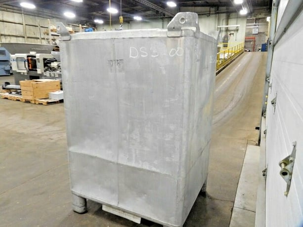 45 cu.ft., Aluminum bulk handling tote bin - Image 4