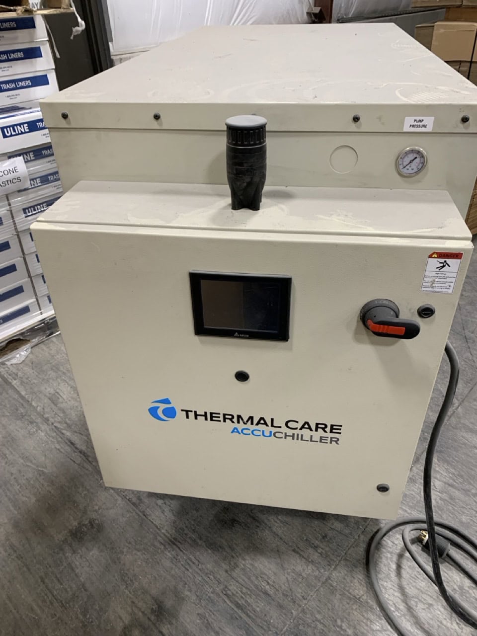 10 Ton, Thermal Care #NQW10-Accuchiller, chiller, R-410a, Water-cooled, upgraded HMI, 460 V. - Image 2