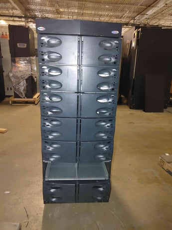 Liebert Nfinity #N900E1200000, Battery Expansion Cabinet, w/ 3x NBATTMODR Battery Packs - Image 1