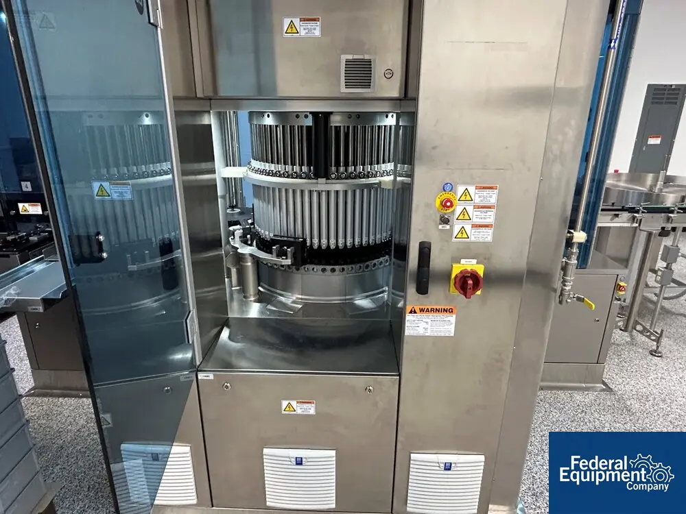 Seidenader #MS-60, Vial Inspection Machine, 600 PPm, 60 position carousel, 2R vials, 16mm diameter, 2021 - Image 2