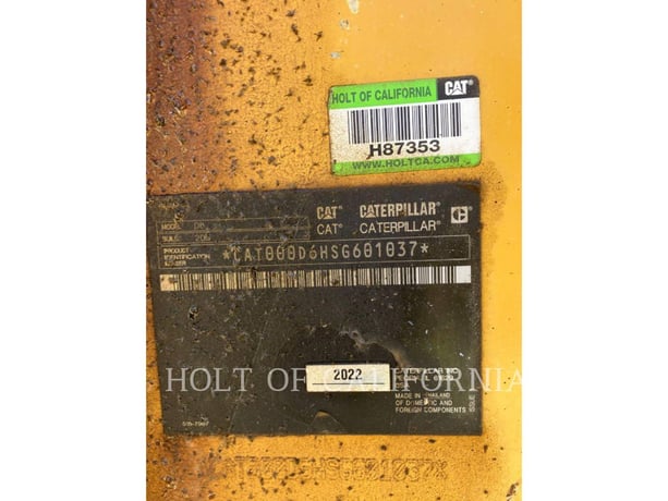 Caterpillar D6-20, Crawler Dozer, 2581 hours, S/N: SG601037, 2022 - Image 6