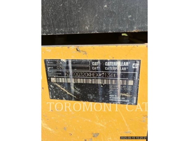 Caterpillar 320-07, Crawler Excavator, 5597 hours, S/N: HEX12134, 2019 - Image 5