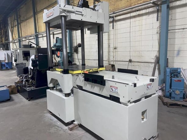 40 Ton, Reis #TUS-90, die tryout & spotting press, 24" stroke, 40.5"DL, 48" x36"bed, 1974 - Image 5