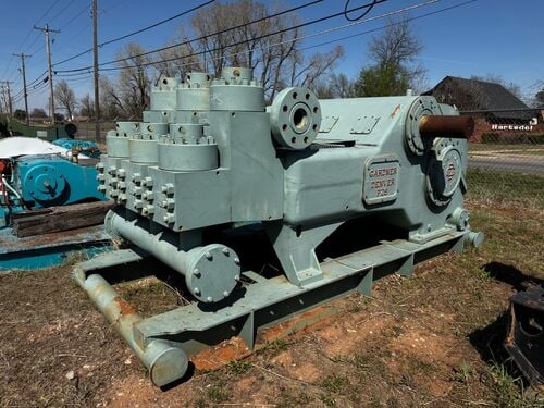 Gardner Denver #PZ-9, triplex mud pump - Image 1