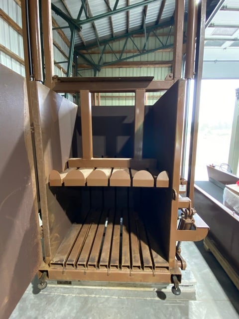 Granville Fiber Baling System, Granville Tobacco " Bacca" Baler, Cardboard Baling System, 60" chamber - Image 4