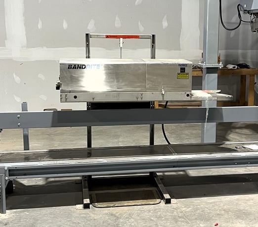 Express Scale Belt Conveyor #512-LP, Bag Closer Conveyor 35" Wide x 144" Long - Image 3
