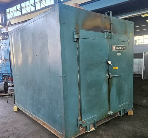 60" width x 72" H x 60" D, Grieve, electric high temperature walk-in oven, 1200°F - Image 2