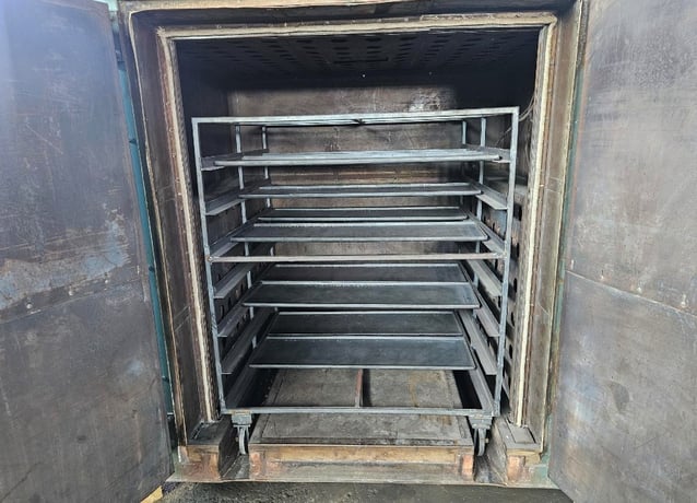 60" width x 72" H x 60" D, Grieve, electric high temperature walk-in oven, 1200°F - Image 4