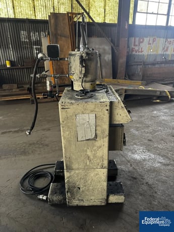 10 liter Littleford #W-10, High Intensity Mixer, Stainless Steel, 125 psi jacket, on stand - Image 5