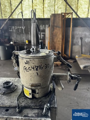 10 liter Littleford #W-10, High Intensity Mixer, Stainless Steel, 125 psi jacket, on stand - Image 6