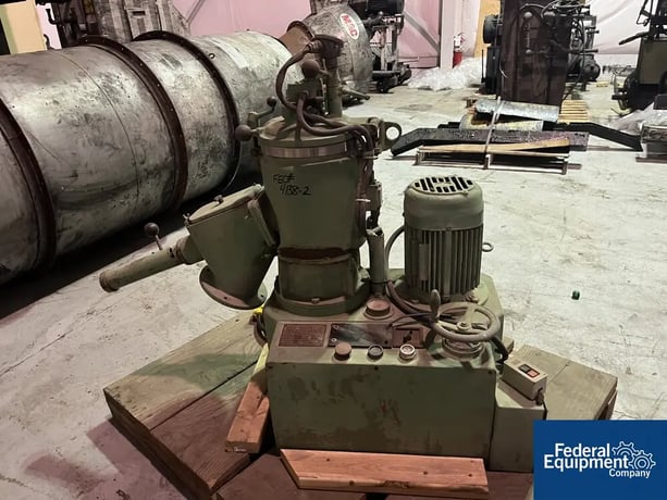 8 liter Papenmeier #TGAHK8, High Intensity Mixer, 3 KW, 220/440 V., on base (2 available) - Image 1