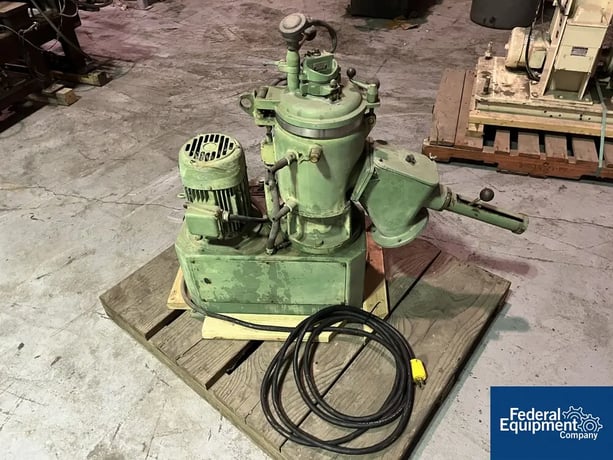 8 liter Papenmeier #TGAHK8, High Intensity Mixer, 3 KW, 220/440 V., on base (2 available) - Image 4