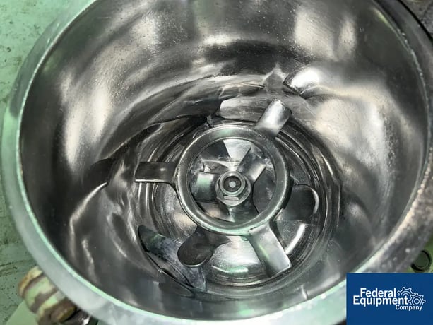8 liter Papenmeier #TGAHK8, High Intensity Mixer, 3 KW, 220/440 V., on base (2 available) - Image 7