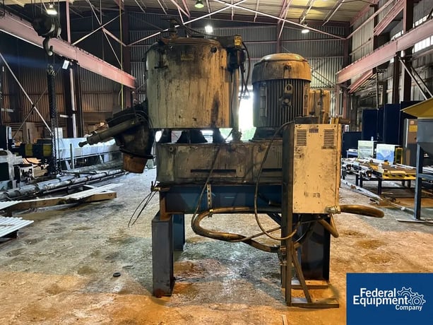 500 liter Henschel #FM500, High Intensity Mixer, on base - Image 5