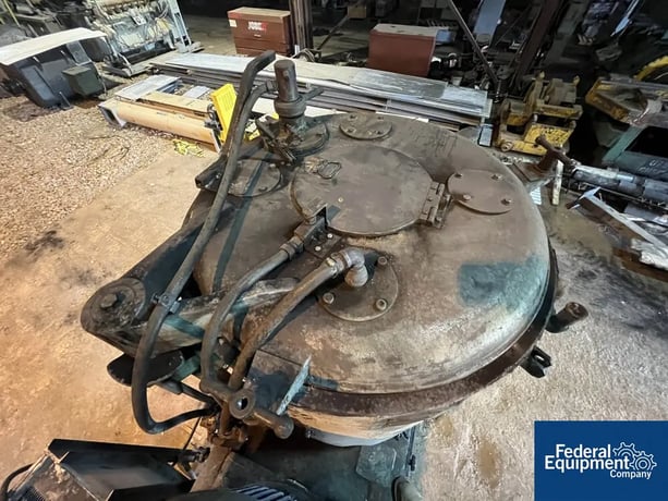 500 liter Henschel #FM500, High Intensity Mixer, on base - Image 7
