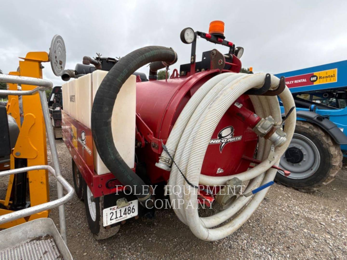 Miscellaneous Mfgrs VACUUTL550, Trailer, S/N: 1R9J51825JP303426, 2018 - Image 4