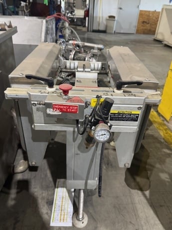 Wexxar #BEL-505S, Fast Pack semi-auto case packing line, Stainless Steel - Image 2