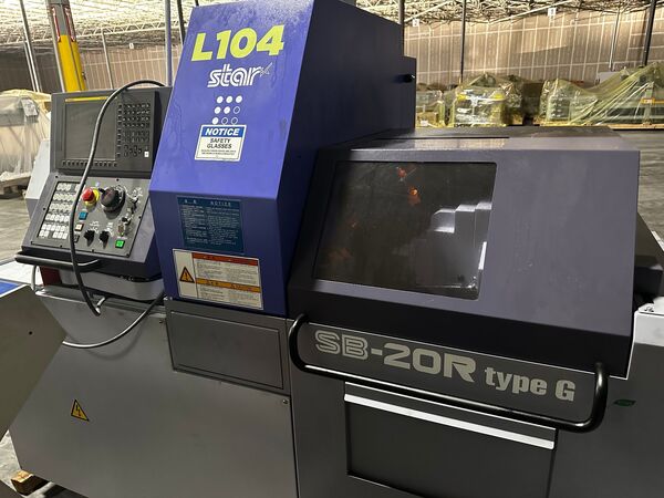 Star #SB-20R type G, swiss type automatic screw machine, 10k RPM, 7-Axis, Fanuc 0I-TF, 2023 - Image 2