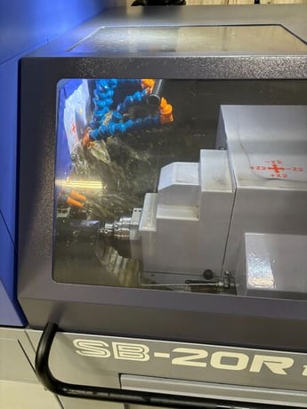 Star #SB-20R type G, swiss type automatic screw machine, 10k RPM, 7-Axis, Fanuc 0I-TF, 2023 - Image 4