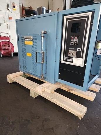 16" width x 16" H x 13" L Blue M #CFD-10E-7, electric bench top style cabinet type oven, 1200&deg;F - Image 3