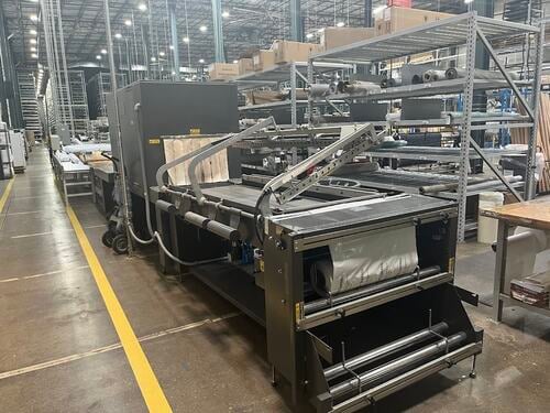 Eastey #EM3080TK, Large Format L-Bar Sealer, w/ #ETB2420L Heat Tunnel, 2020 - Image 1