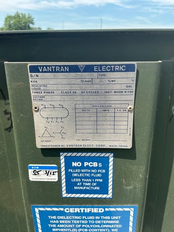 300 KVA 12470 Delta Primary, 208Y/120 Secondary, 3 phase, Padmount Transformer - Image 1