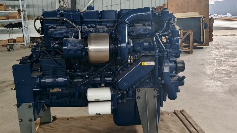 543 HP Weichai #WP13.550E62, diesel engine, 1900 RPM, never used - Image 7