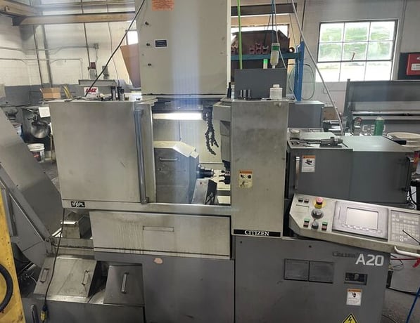 Citizen #A20-VI, Swiss Type CNC Lathe, 2007 (2 available) - Image 1