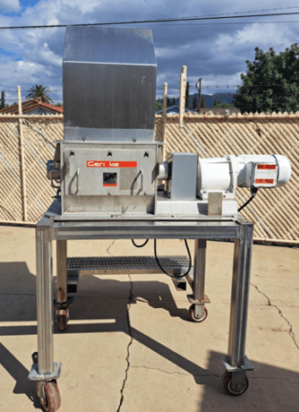 11.8" x 13.8" Gericke #NBS-300/450, Granulator Sieve/Nibbler, Stainless Steel, 4-Blade Cutting Design, 12000 - Image 4