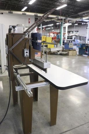 23 Spindle, Ritter #R-123, Single-Row Line Boring Machine, w/60" Back Fence, 32 mm Between Spindles, 13" - Image 8