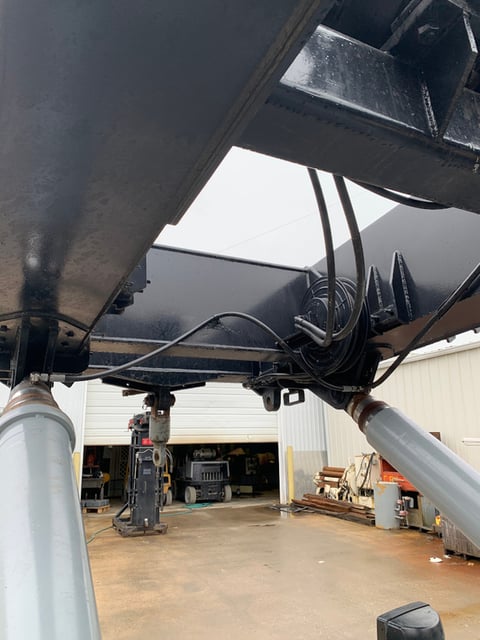 68000 lb. TWO-30, Twin Lift, w/ Jib Crane Ext & Fork Truck Jibs, 100 HP, propane, Ford, 16-25' boom - Image 3