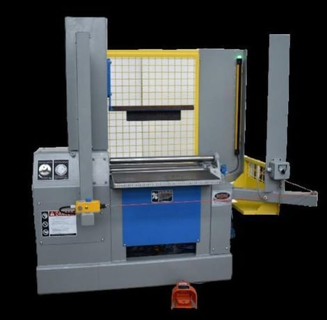 10' x 1.75" WDM #404-21-10, Hydraulic Initial Pinch Plate Bending Machine, 21" diameter top roll, 22 FPM - Image 2