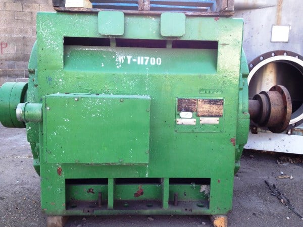 700 HP 514 RPM General Electric, Frame 8505S, DP, 2300 Volts - Image 1