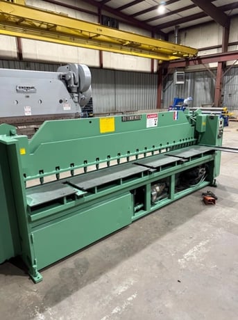 1/4" x 12' Betenbender #BB-12-250, hydraulic shear, 36" front operated power back gauge w/ digital read out - Image 1