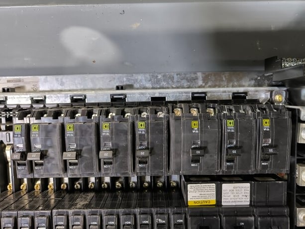 200 Amp. Square D, NQ472L2C NQ, Panelboard, 240 Volts, 3PH, 4 wire, 64 Space, 3R, w/ 23 breakers - Image 8
