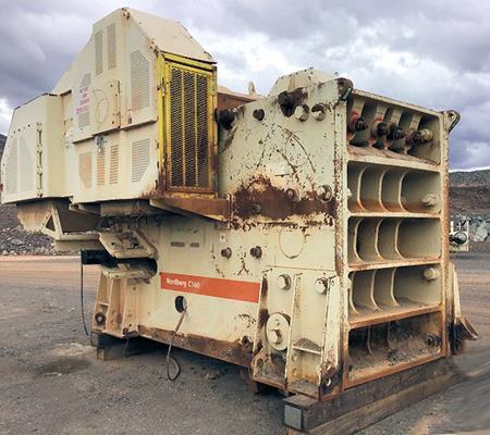47" x 63" Nordberg Metso #C160, Jaw Crusher, spare parts - Image 1