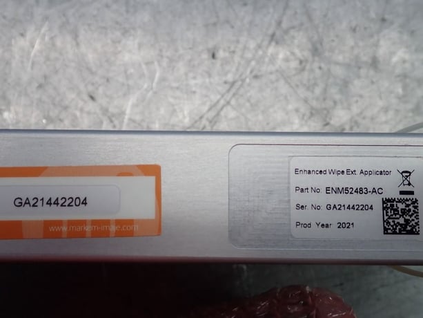 Markem Imaje #ENM52483, Enhanced Wipe L400 Applicator, for Industrial Print- &-Apply Labeling, 2021 - Image 5