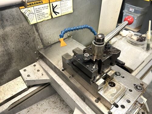 Haas #TL-1, CNC lathe, 16" swing, 10" chuck, 1.7" bar, 16" diameter x 30" L max cut, 30" centers, 7.5 HP - Image 5