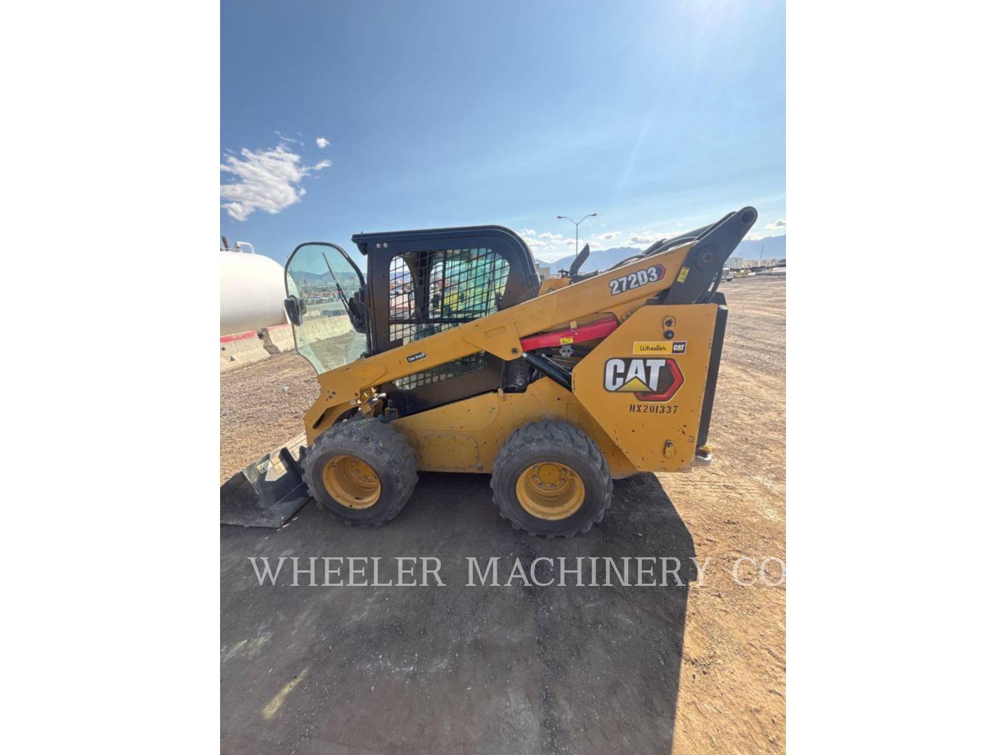 Cat 272D3 C3H2, Skid Steer Loader, 2881 hours, S/N: HX201337, 2022 - Image 1