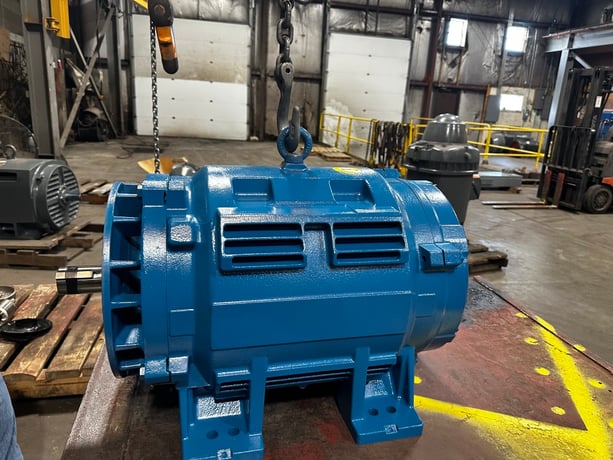 125 HP 3600 RPM Weg, Frame 404/5TS, ODP, T12536ot3e404ts-w40, 230/460 Volts, F1 mounting - Image 2
