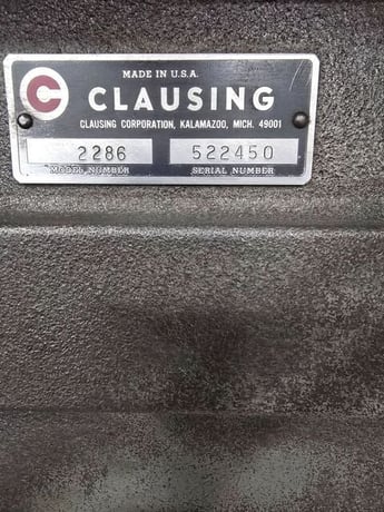 20" Clausing #2286, single spindle drill press, 1998 - Image 6