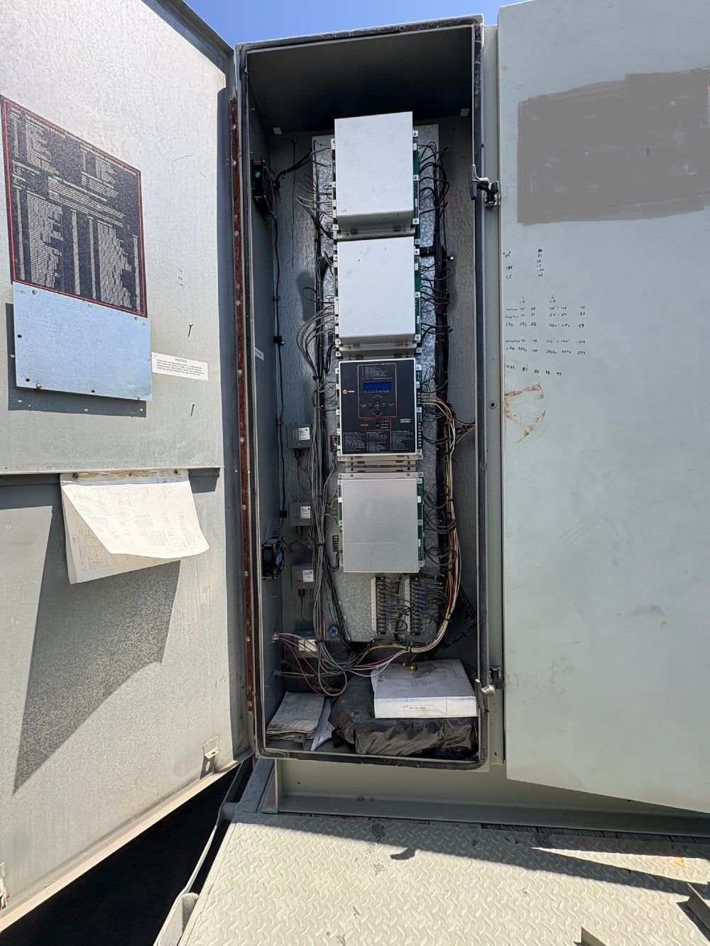 400 Ton, Trane #RTAA, air cooled chiller, 460 V., 60 Hz, 3-ph, great condition - Image 6