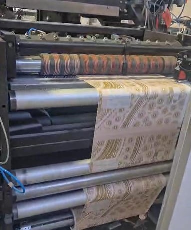 TMC #TS300, automatic toilet roll wrapping machine, PLC, rebuilt 2024 - Image 4