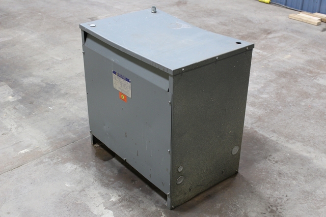 75 KVA 480 Primary, 240 Secondary, Square D, Insulated Transformer, 3 Phase, 60 Hz, 90/180 Amps - Image 3