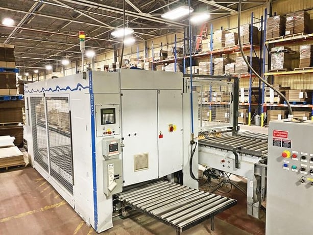 Bargstedt #TBH-200/TSH-200, Feeder & Stacker, 15 cycles/min. capacity, 9.4"-118.1" L x 9.4"-47.2" width x - Image 2