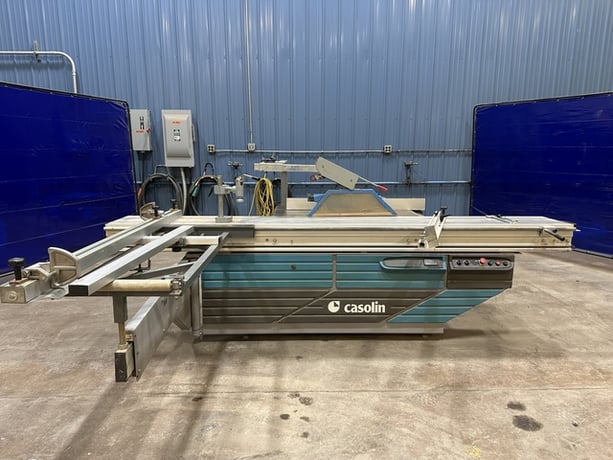 Casolin #Astra-DGTI, Sliding Table Saw, 128" Size, 10"-16" Saw Blade, 30 mm Saw Blade Bore, 5" Scoring Blade - Image 2