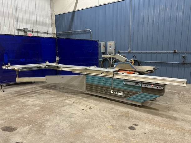 Casolin #Astra-DGTI, Sliding Table Saw, 128" Size, 10"-16" Saw Blade, 30 mm Saw Blade Bore, 5" Scoring Blade - Image 9