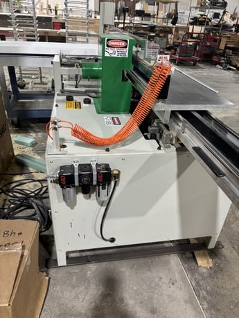 Fletcher Machine #E-ZDoor, Raised Panel Door Machine, 129" width x 48" D max Work capacity, 1" Material - Image 4